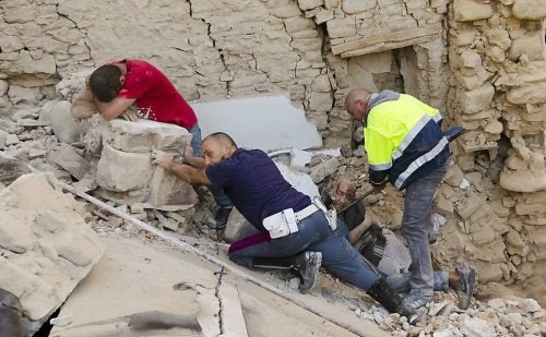 Terremoto na Itália