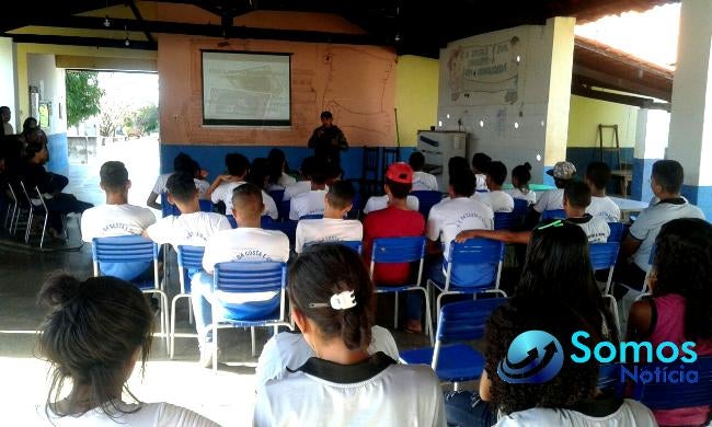 palestra no colegio da costa e silva amarante força tática