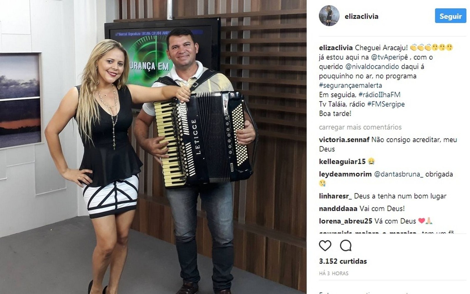 ex-vocalista da banca Cavaleiros do Forró