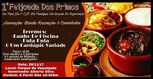 feijoada encontro de jovens regeneração