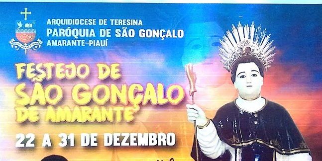 Festejos de Amarante 2017 dezembro paróquia são gonçalo