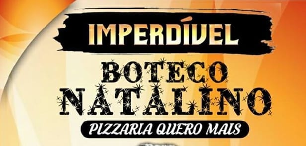 Boteco natalino pizzaria quero mais regeneração