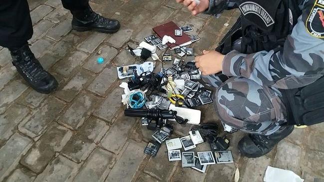 celulares roubados em THE operação praça da bandeira