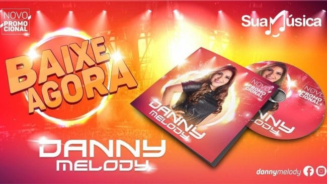 cd de danny melody promocional sua música