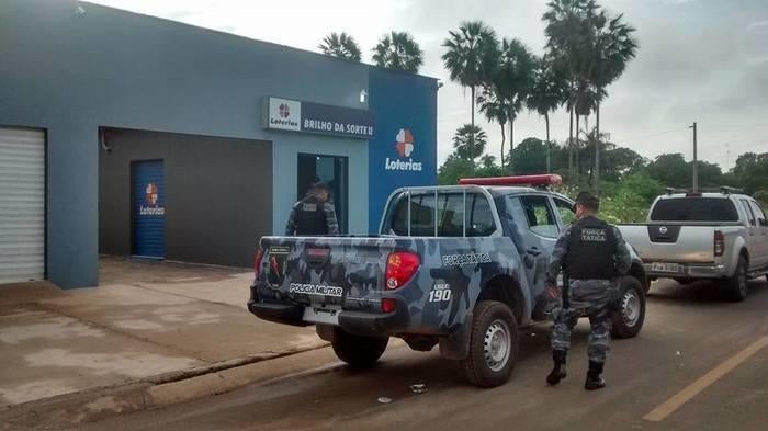 gerente de lotérica assalto bandidos Nossa Senhora de Nazaré