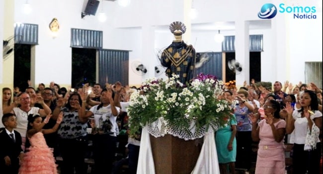 Festejos de Regeneração paróquia são gonçalo padroeiro