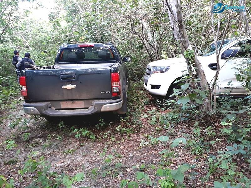 veículos assalto banco cocal polícia parnaíba