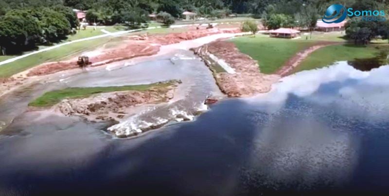 vazamento em barragem estradas josé de freitas barragem bezerro rompimento barragem