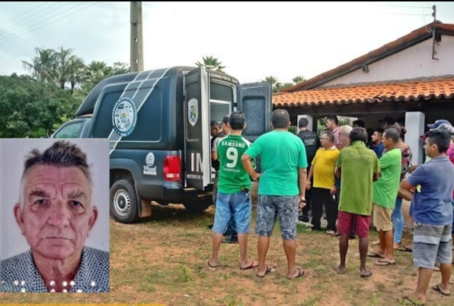 Menino avô morto cozinha casa Piauí