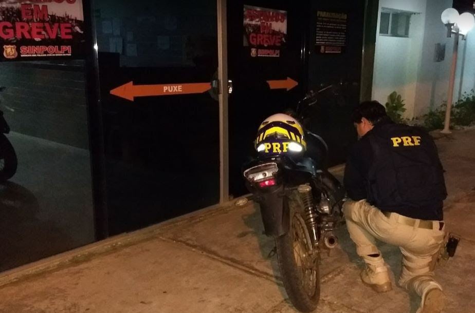 Moto Campo Maior abordagem PRF