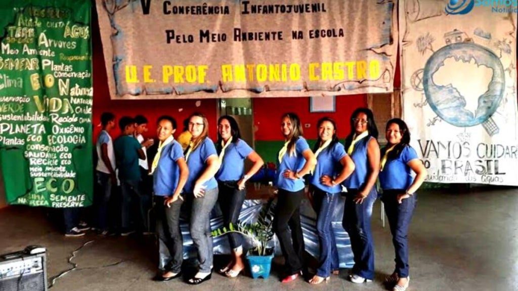 Escola Antonio Castro entra na disputa estadual da Conferência Infanto Juvenil pelo Meio Ambiente