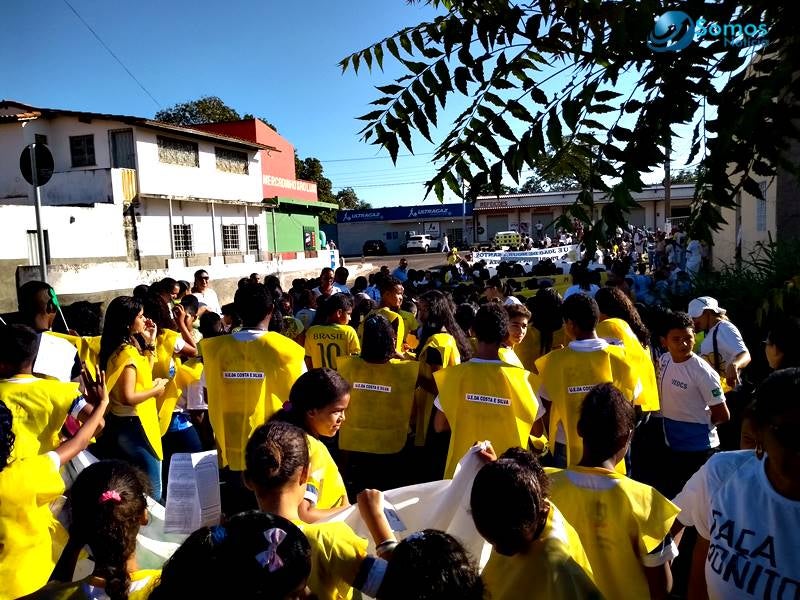 Prefeitura de Amarante caminhada abuso exploração sexual