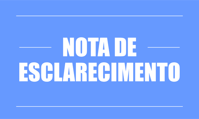 nota de esclarecimento são francisco do Maranhão