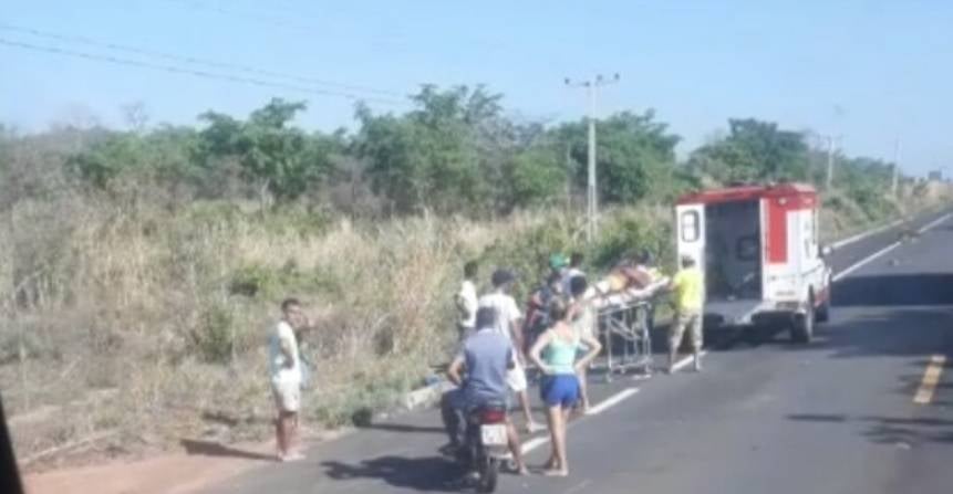 idoso angical acidente são gonçalo Manoel Barruada