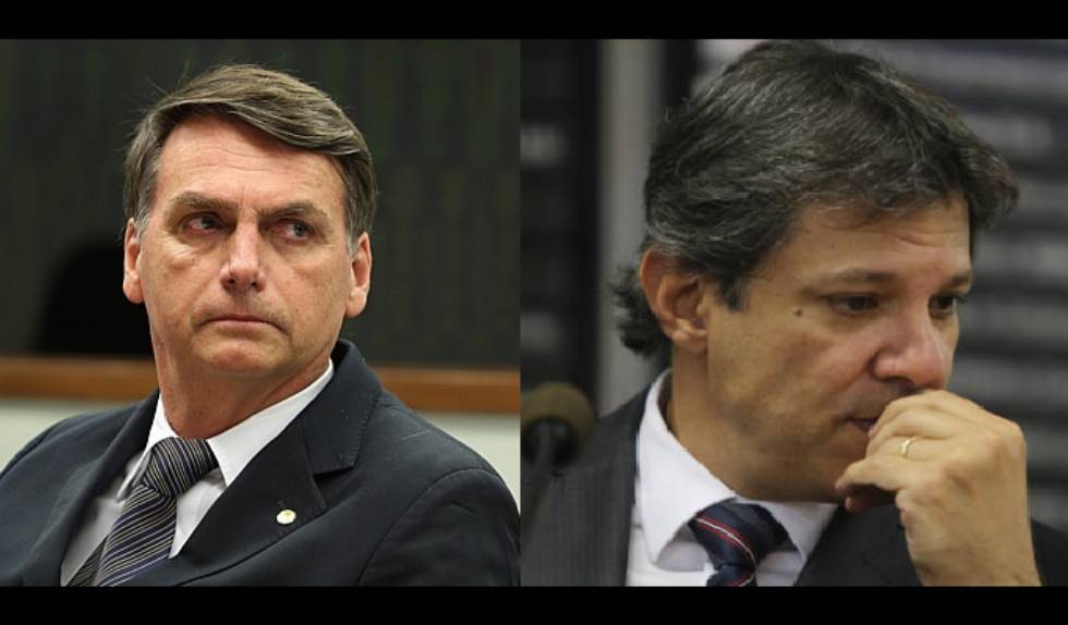 datafolha pesquisa bolsonaro haddad