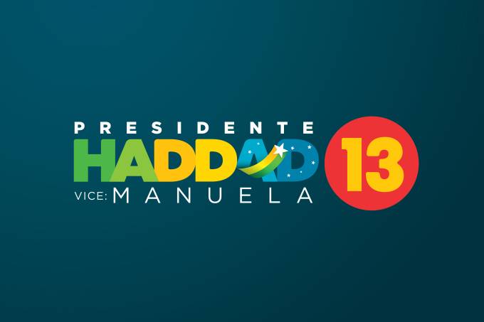 verde e amarelo haddad pt