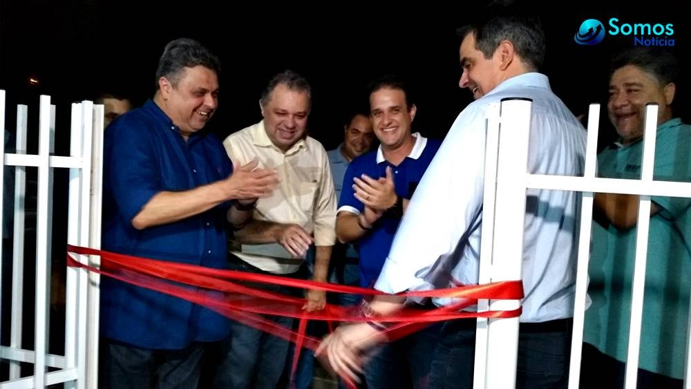 prefeitura amarante inaugurações ubs calçamento