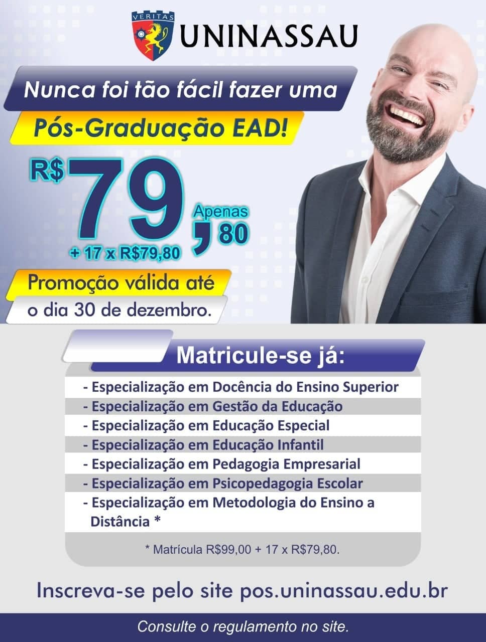 Pós-Graduação; EAD; Educação