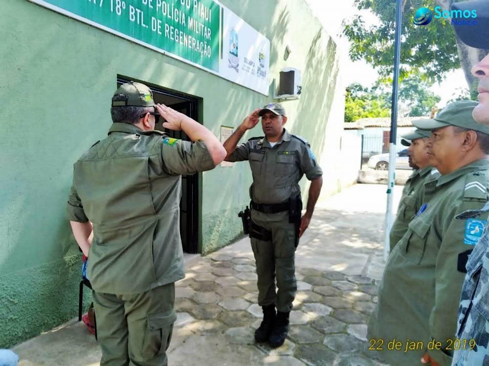 visita tenente coronel regeneração