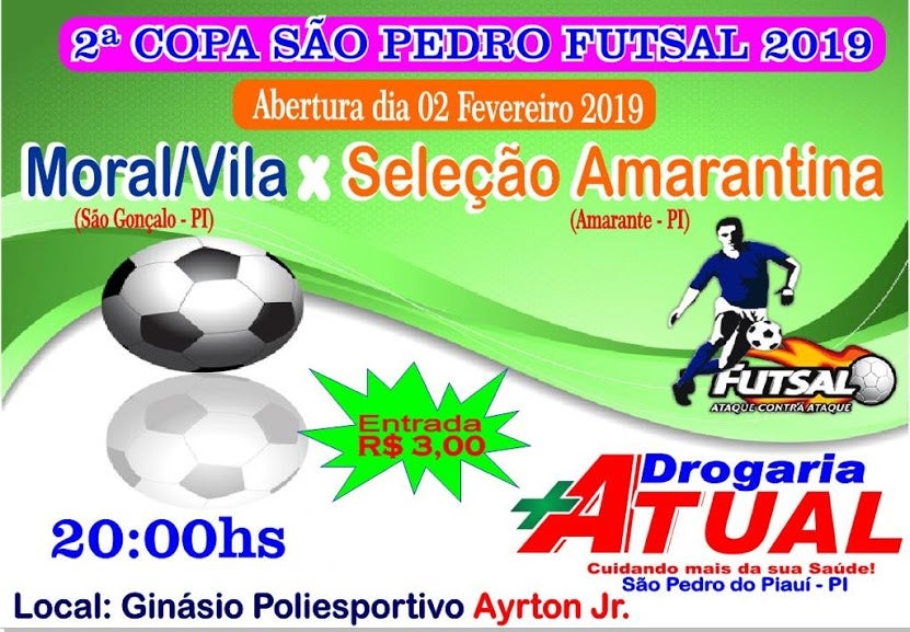 copa são pedro amarante futsal