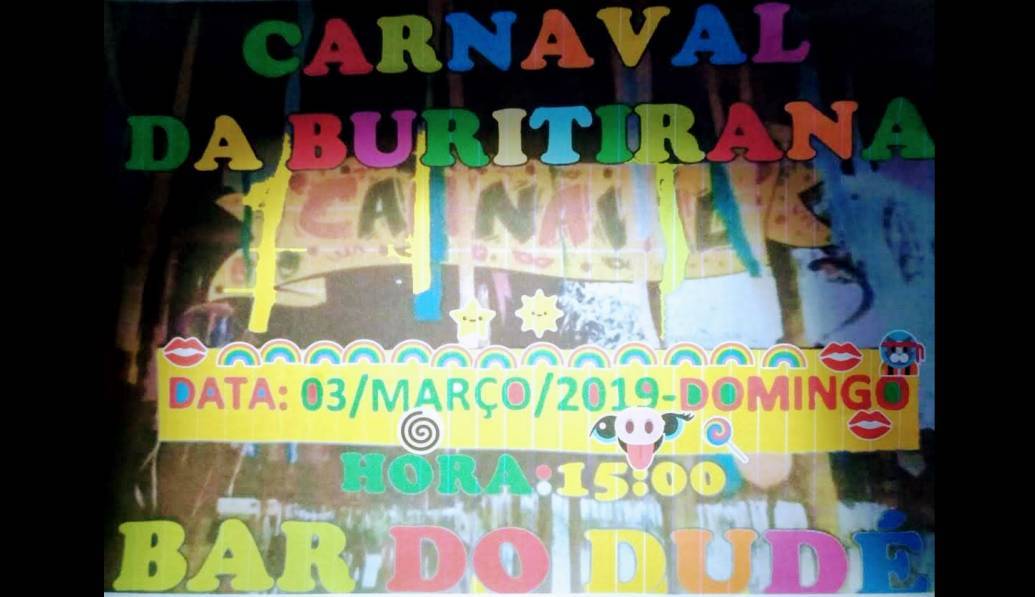 carnaval da buritirana amarante