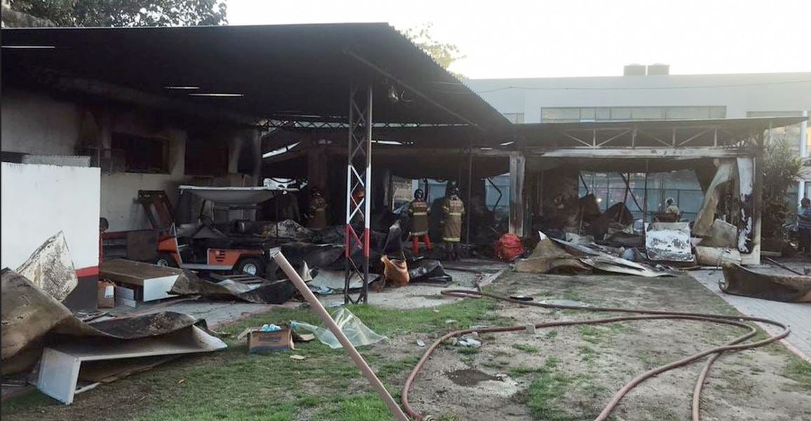 incêndio no CT do Flamengo