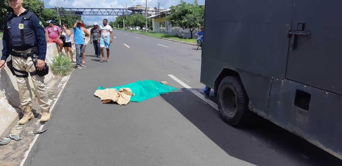 pedestre atropelado teresina passarela