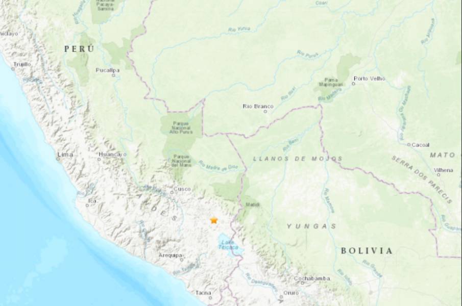 forte terremoto no sul do peru azangaro