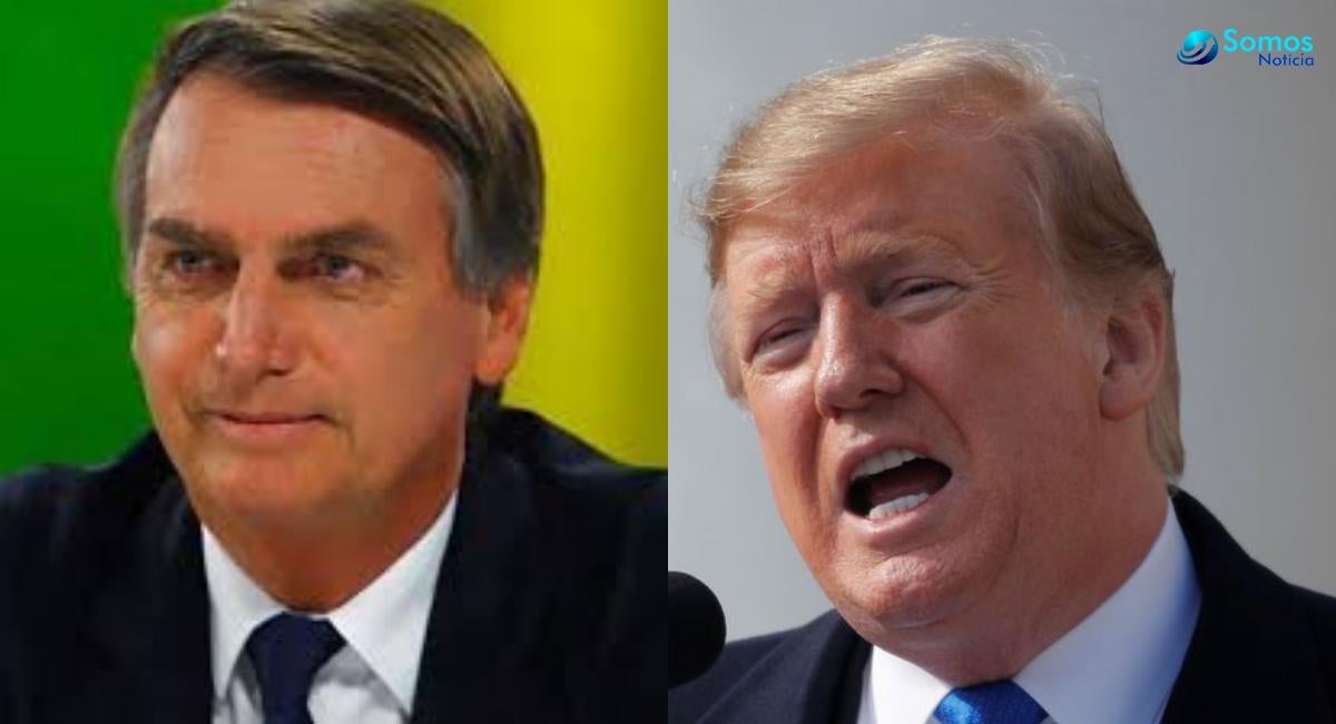 Bolsonaro e Donald Trump