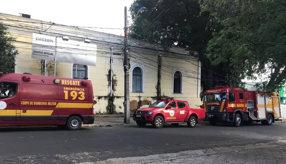 prédio da Emgerpi em Teresina bombeiros