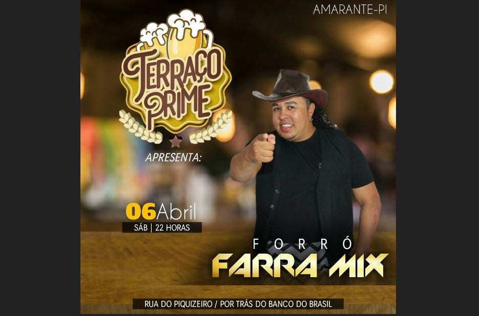 Forró Mix Terraço Prime Amarante