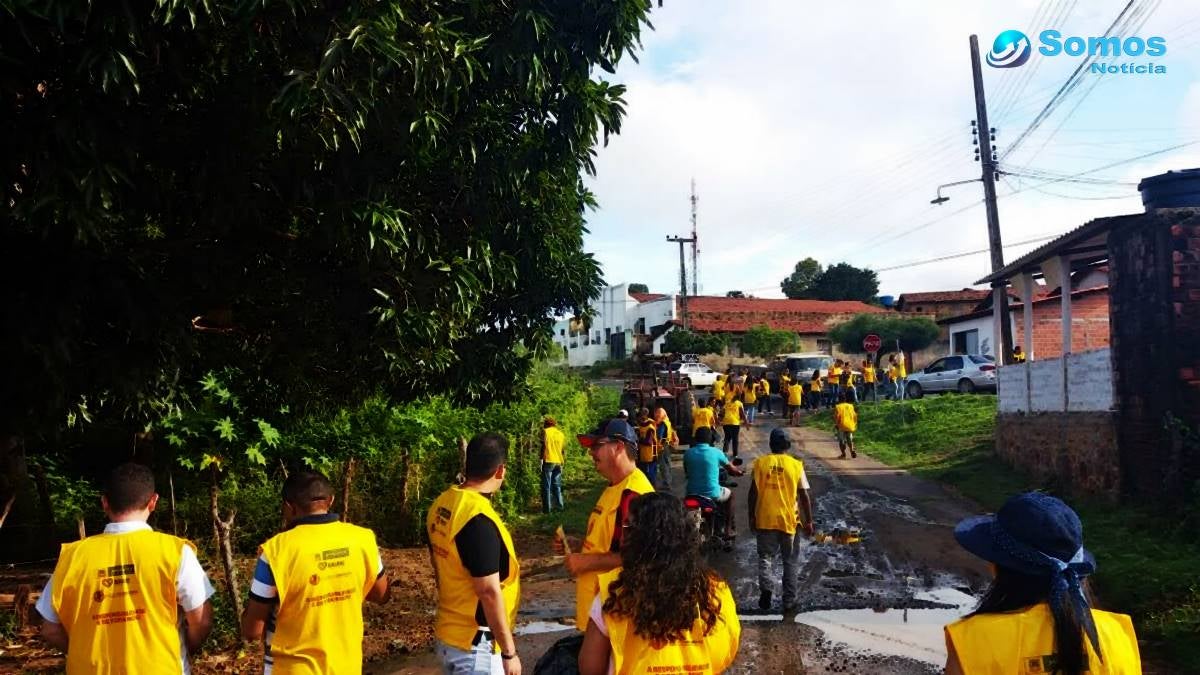 mutirão de combate à dengue Amarante