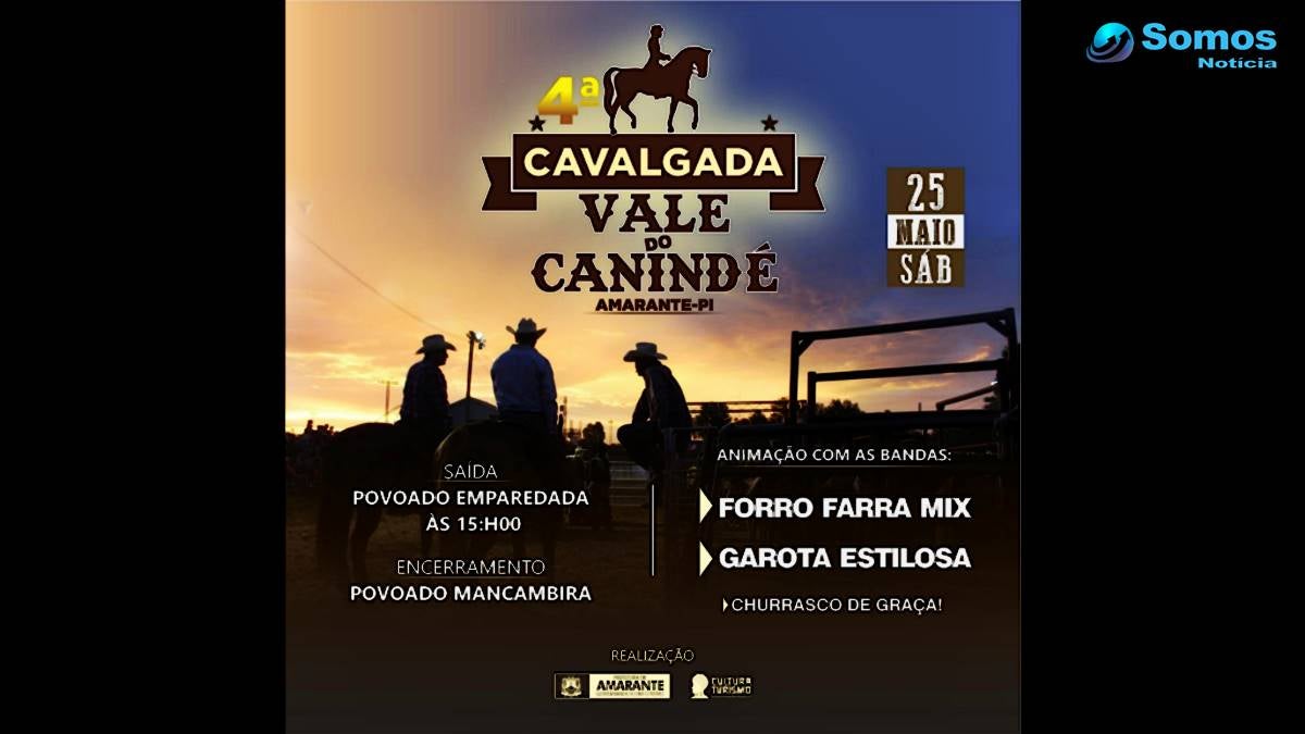 Cavalgada do Vale do Canindé em Amarante