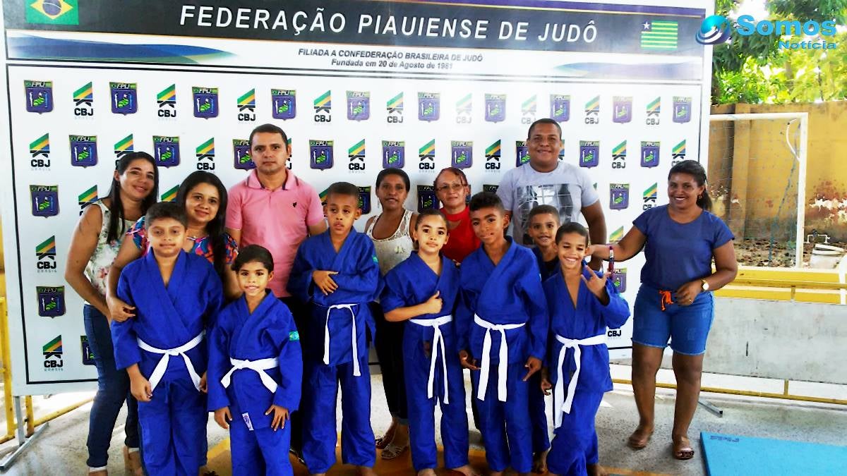 atletas do judô de Amarante copa mamãe de judô teresina