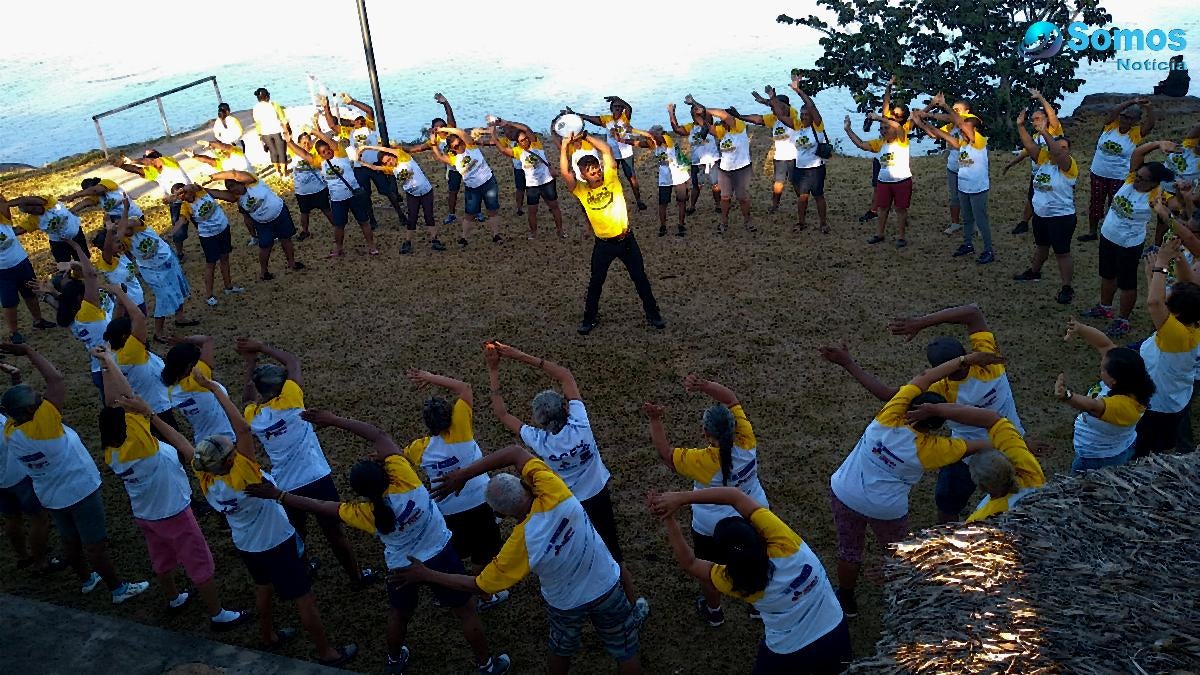 idosos do grupo girassol em amarante