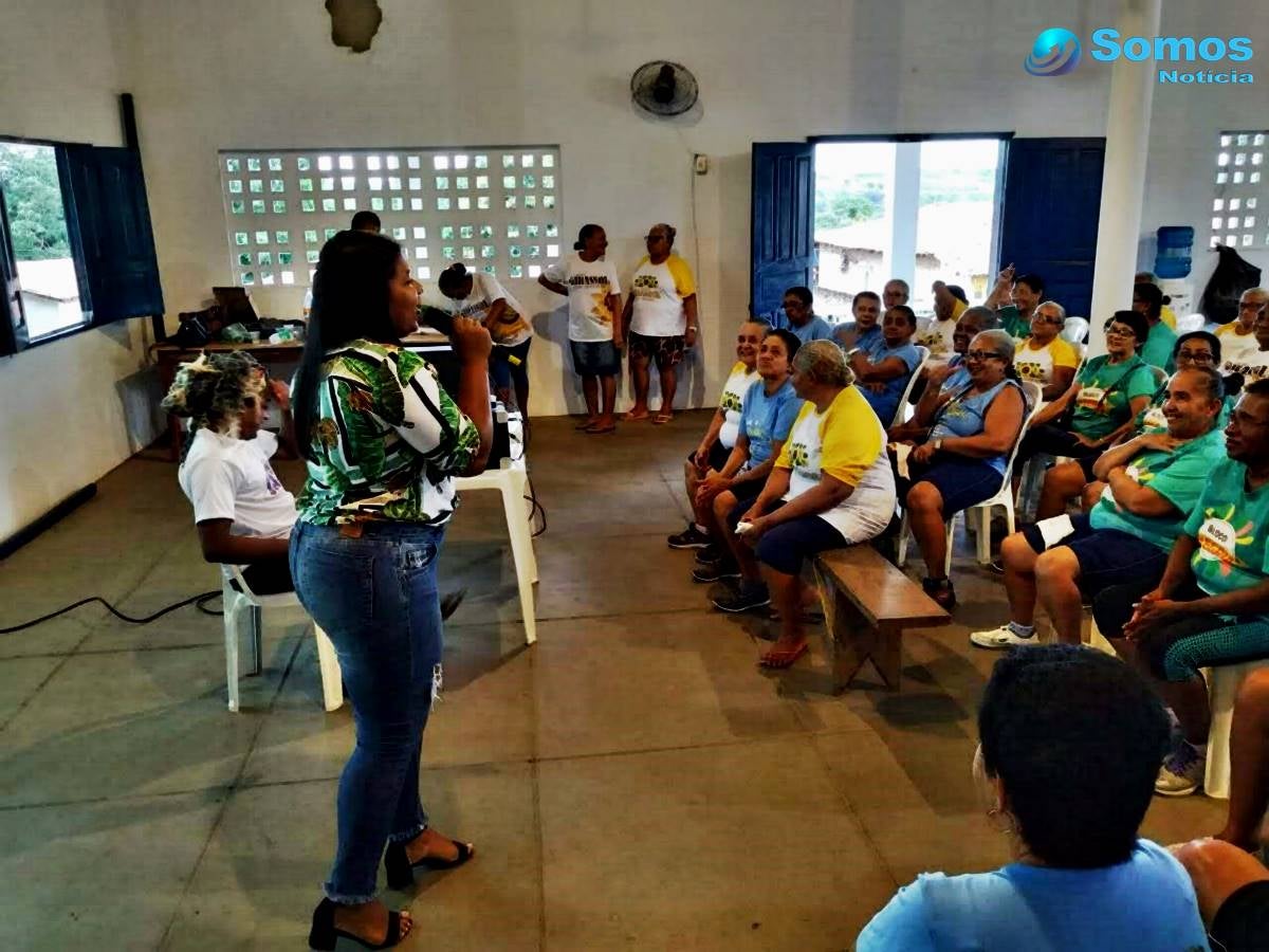 palestra com idosos de amarante creas cras