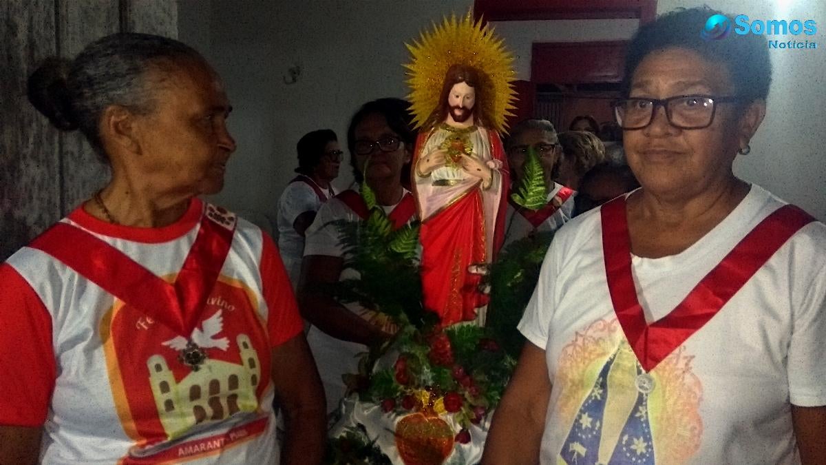 segunda noite do tríduo do sagrado coração de jesus em amarante