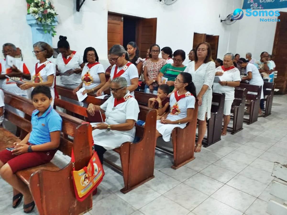 sexta noite dos pré-festejos do Sagrado Coração de Jesus amarante