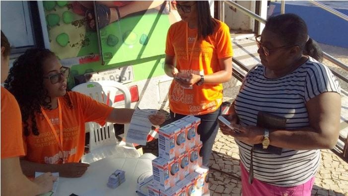 mutirão de troca de geladeiras em Floriano