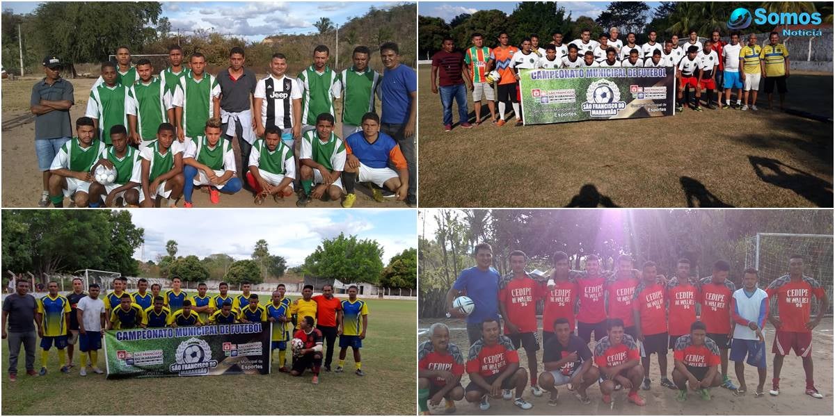 abertura do Campeonato Municipal de Futebol São Francisco do Maranhão