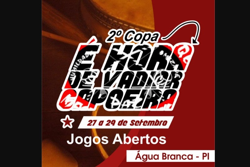 Água Branca capital da capoeira 2ª Copa