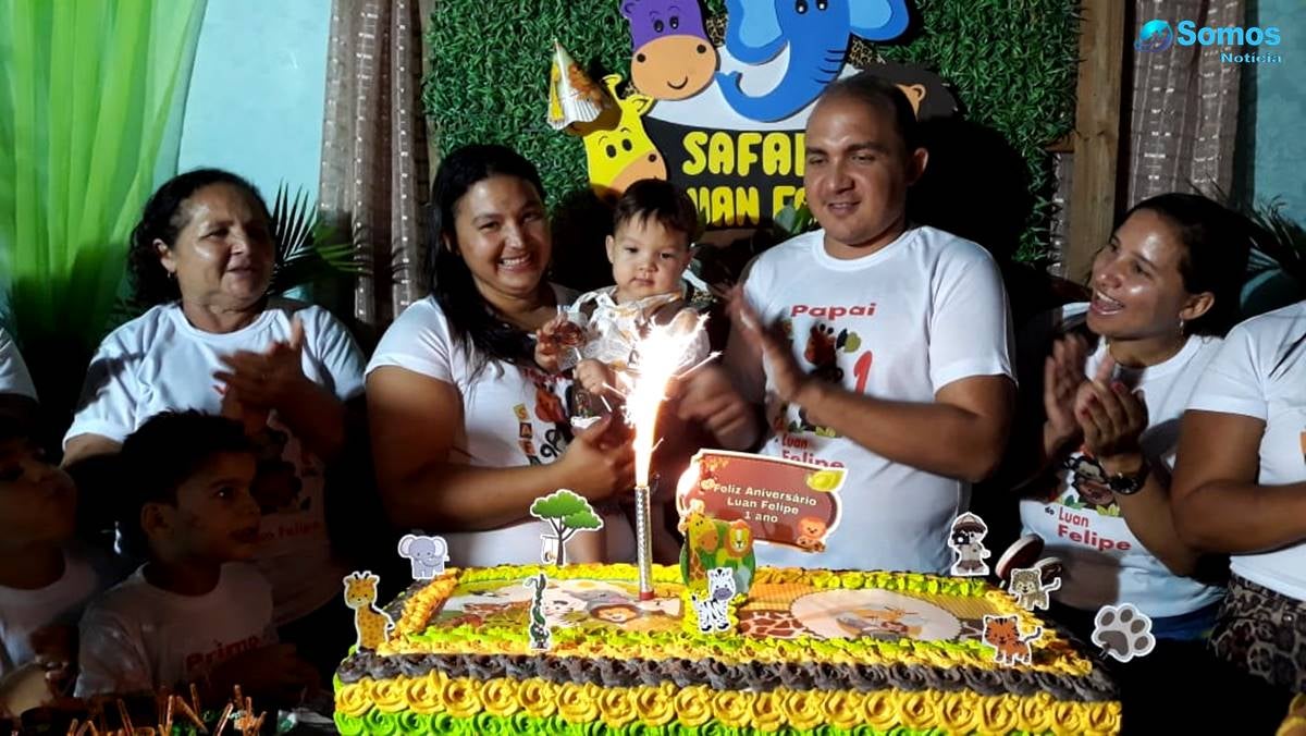 aniversário de luan felipe em são francisco do maranhão