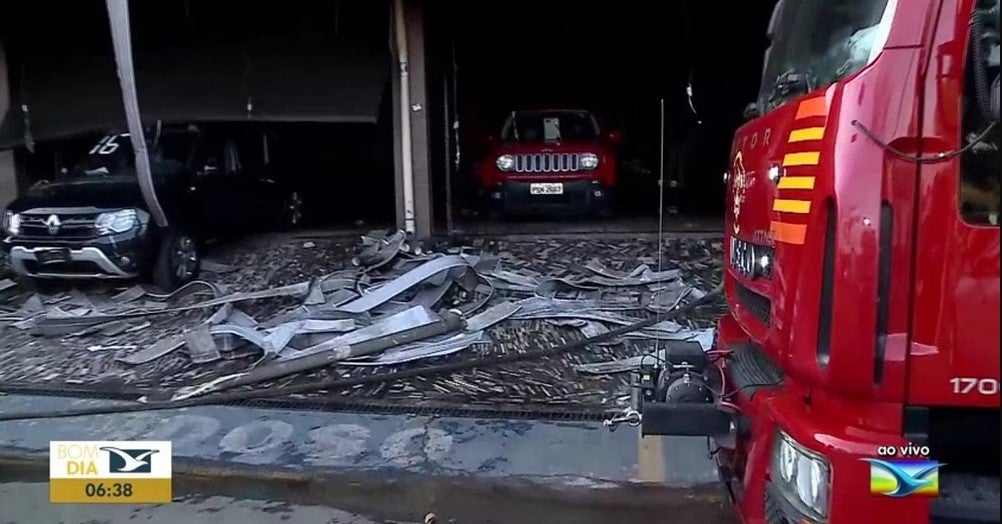 incêndio em concessionária de São Luís maranhão