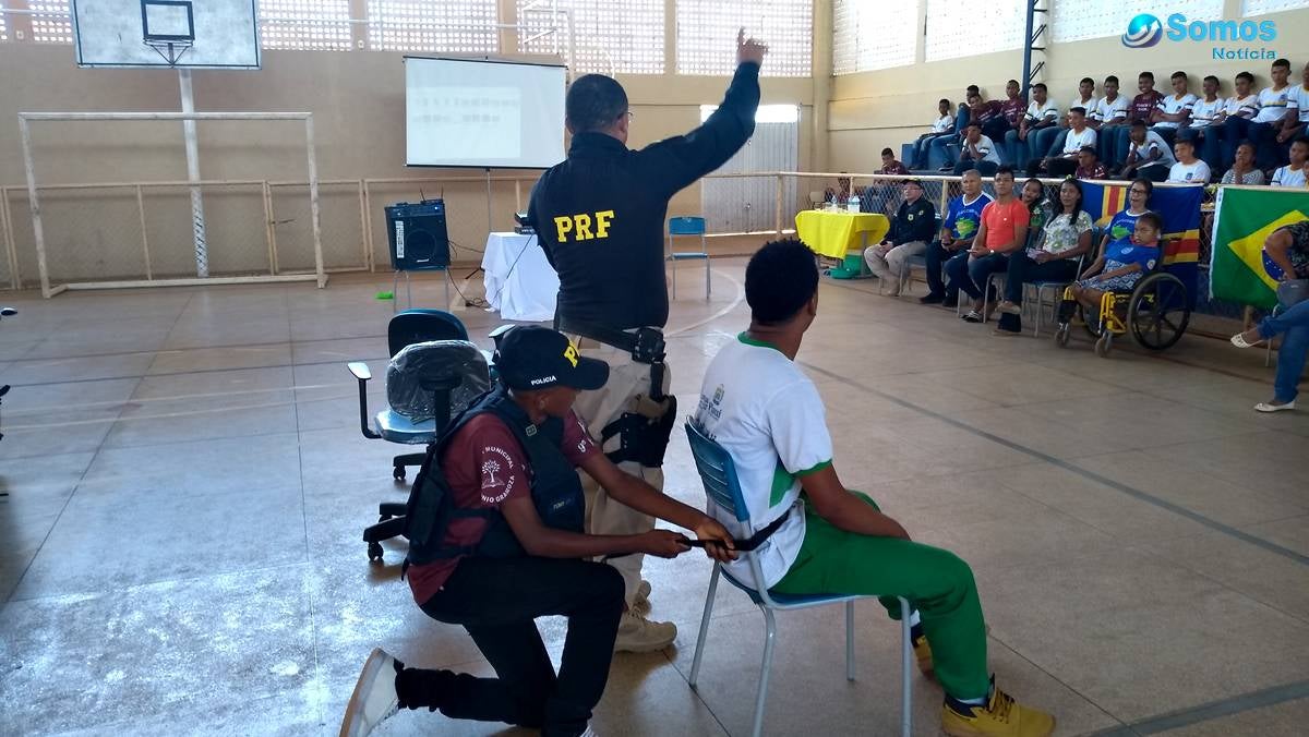 palestra com a PRF em Amarante