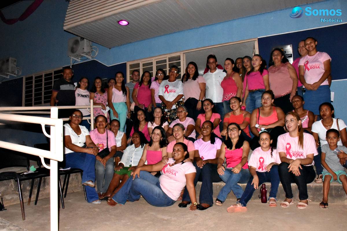 lançamento da campanha outubro rosa em Amarante