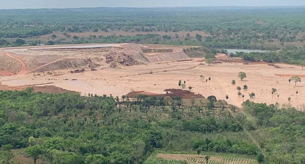 barragem de rejeitos de mineração mato grosso