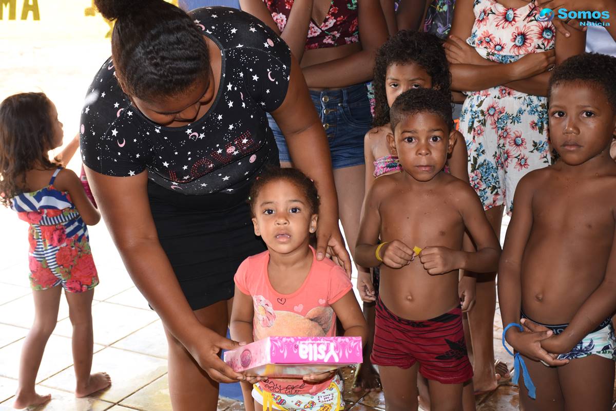 mês da criança alunos do saco da cachoeira amarante