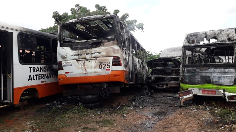 dois ônibus timon