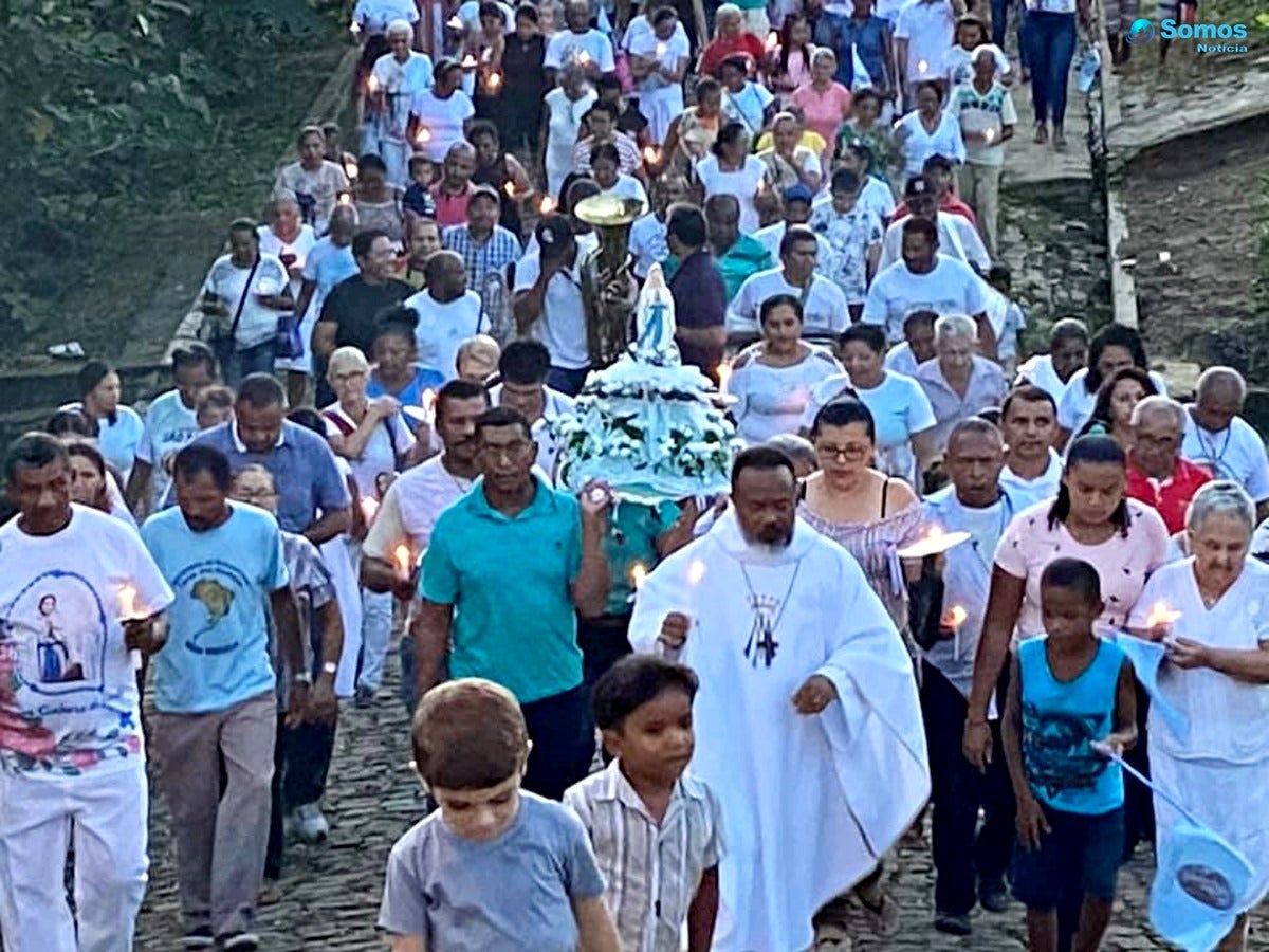 procissão e missa areias Amarante