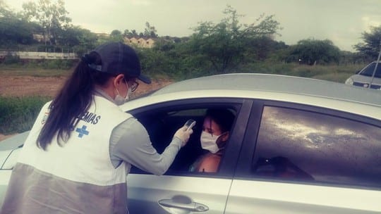 barreiras sanitárias em pontes de Teresina Firmino Filho